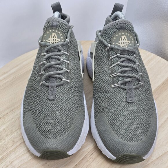 Womens US 10 - Nike Air Huarache Run Ultra Green Running Shoes Cross Trainers - Picture 3 of 7